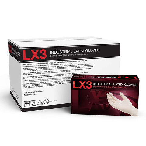 LX3 LATEX GLOVES