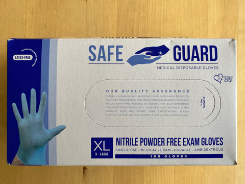 NITRILE POWDER FREE EXAM GLOVES